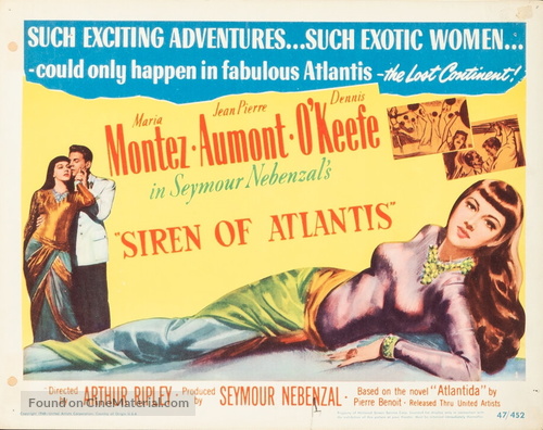 Siren of Atlantis - Movie Poster