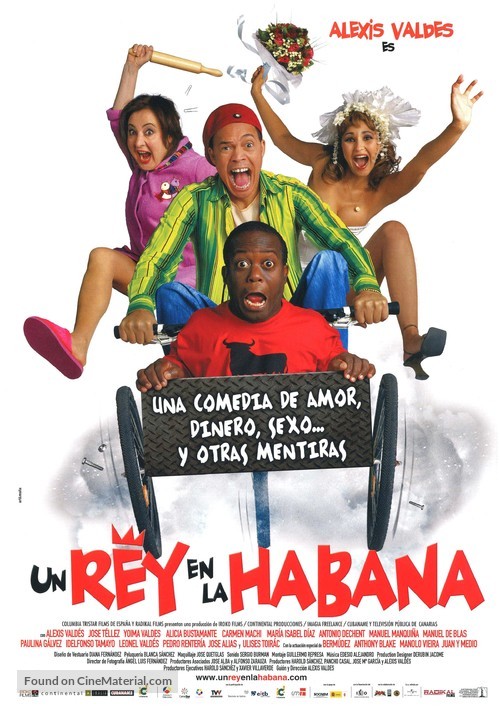 Rey en La Habana, Un - Spanish Movie Poster