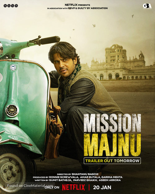 Mission Majnu - Indian Movie Poster