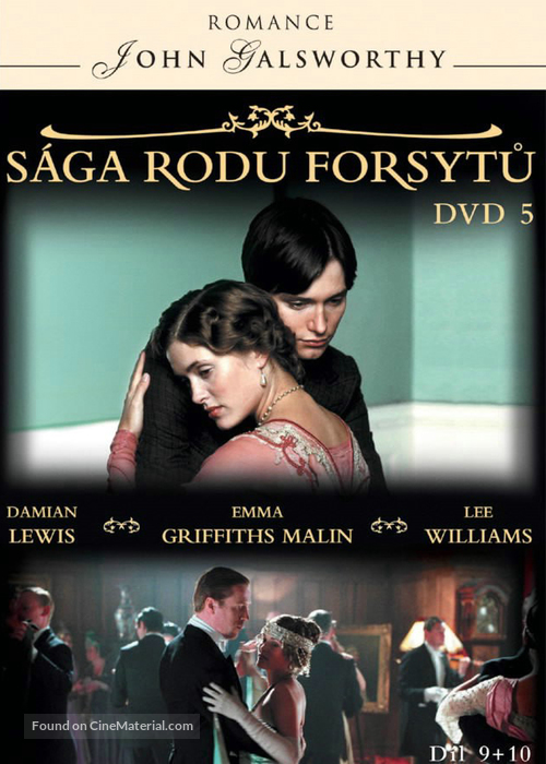 &quot;The Forsyte Saga&quot; - Czech DVD movie cover
