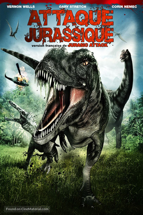 Jurassic Attack - Canadian DVD movie cover