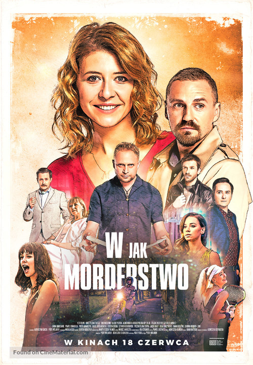 W jak morderstwo - Polish Movie Poster