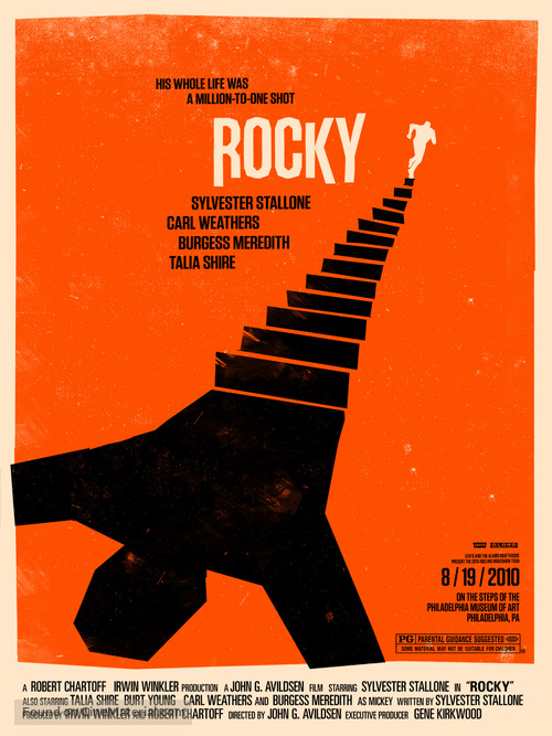 Rocky - Homage movie poster