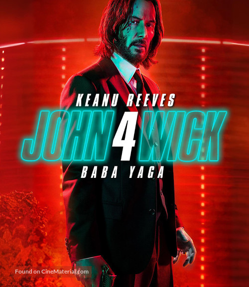 John Wick: Chapter 4 - Brazilian Movie Cover