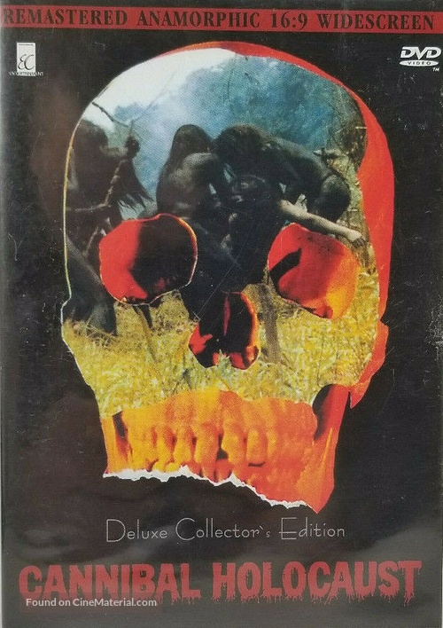 Cannibal Holocaust - Dutch DVD movie cover