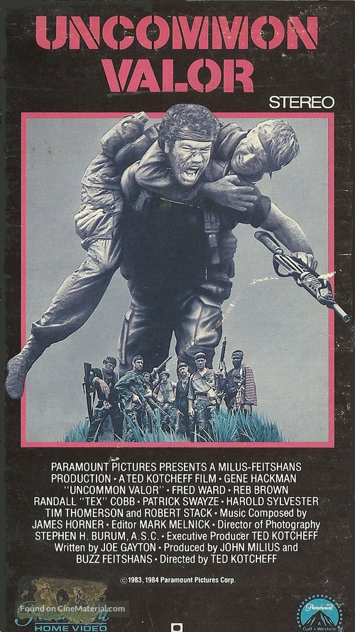 Uncommon Valor - Movie Cover