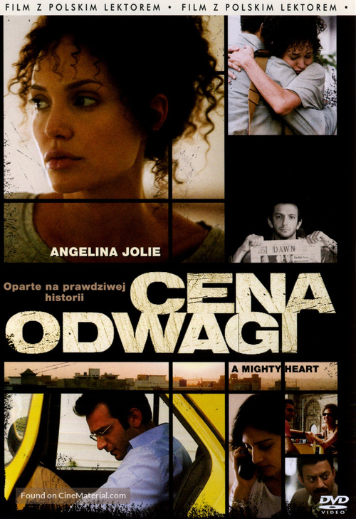 A Mighty Heart - Polish DVD movie cover