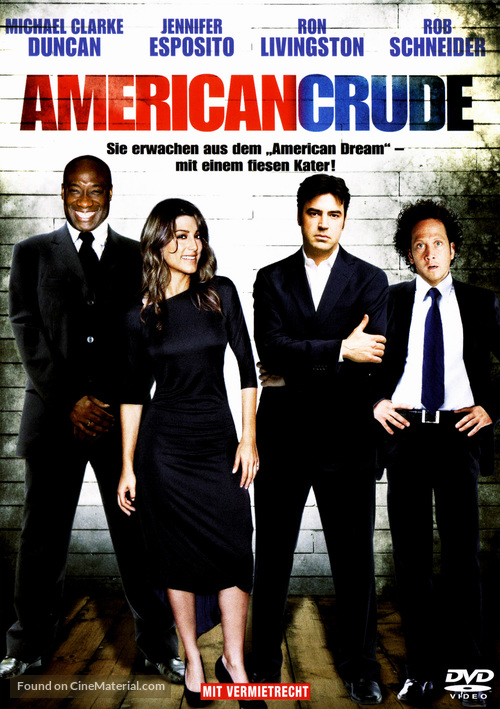 American Crude - German Movie Cover
