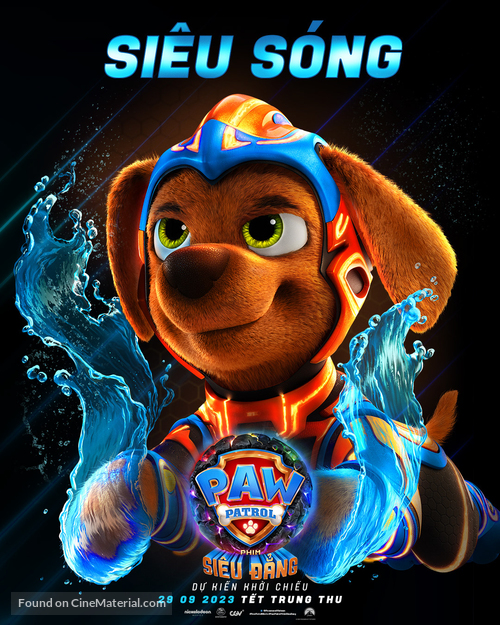 PAW Patrol: The Mighty Movie - Vietnamese Movie Poster