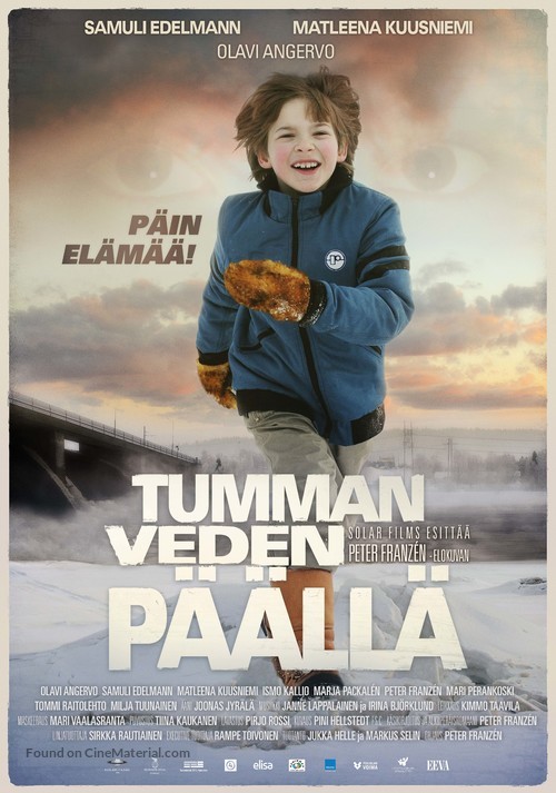 Tumman veden p&auml;&auml;ll&auml; - Finnish Movie Poster