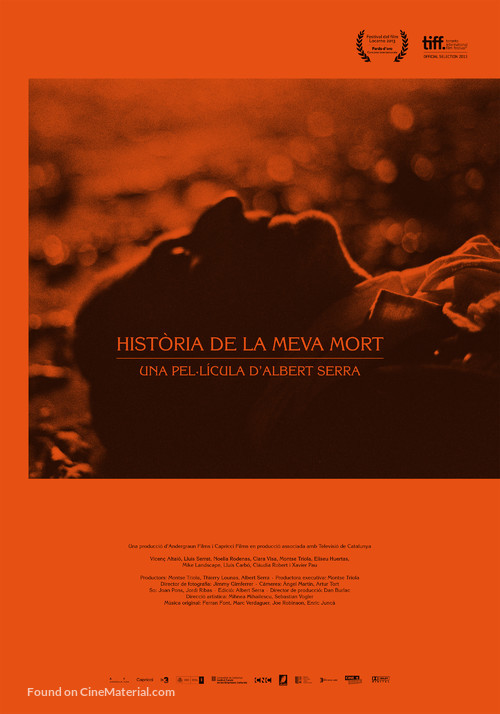 Hist&ograve;ria de la meva mort - Andorran Movie Poster