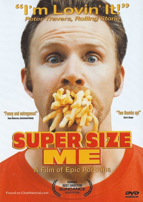 Super Size Me - DVD movie cover