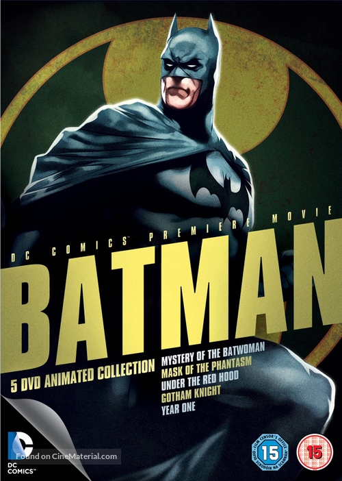 &quot;Batman: The Animated Series&quot; - British DVD movie cover