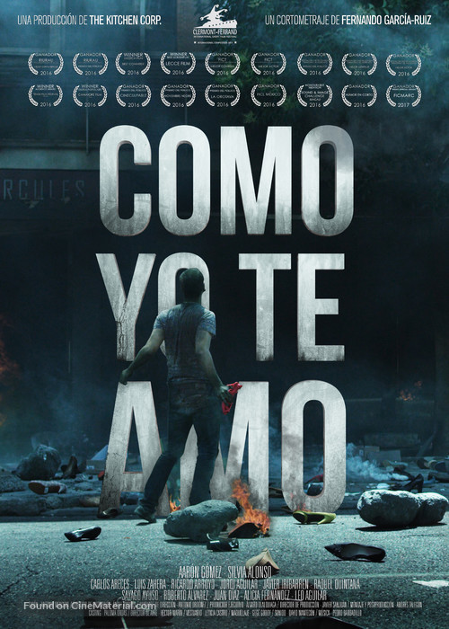 Como yo te amo - Spanish Movie Poster