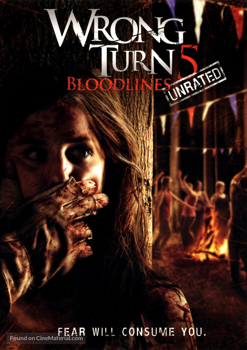 Wrong Turn 5 - DVD movie cover