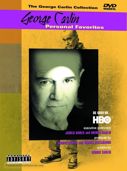 George Carlin: Personal Favorites - DVD movie cover