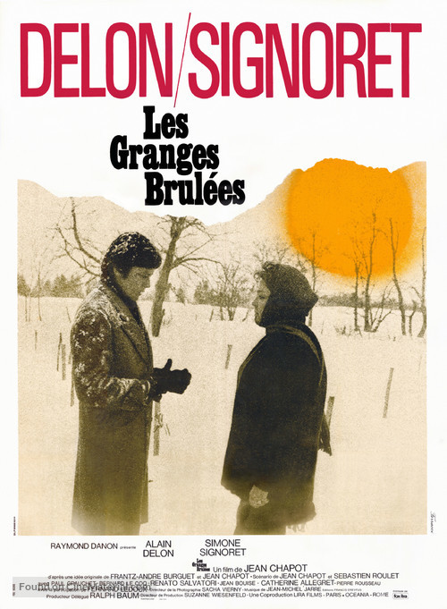 Les granges brul&eacute;es - French Movie Poster