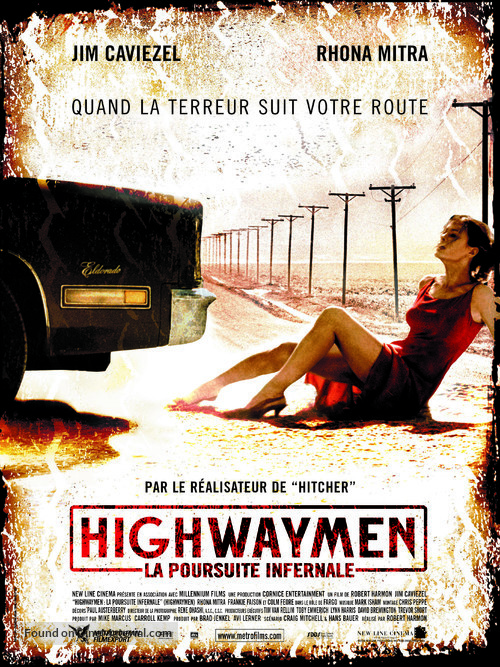 Highwaymen - French Movie Poster