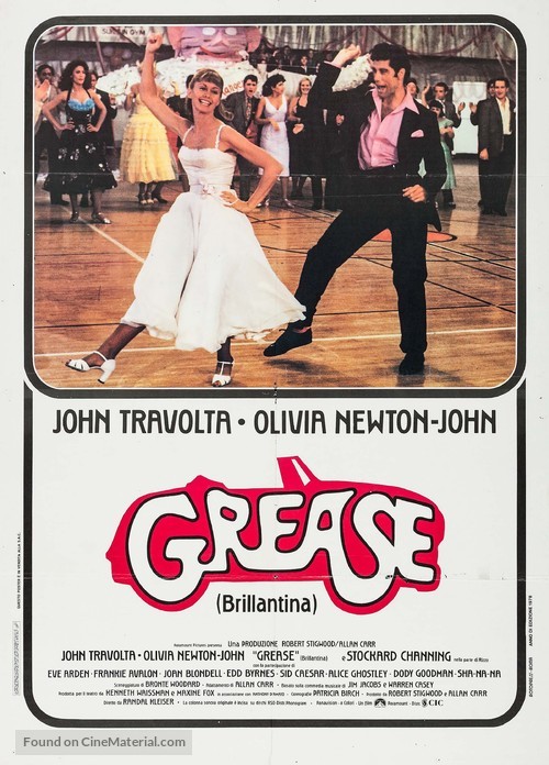 Grease - Italian Movie Poster