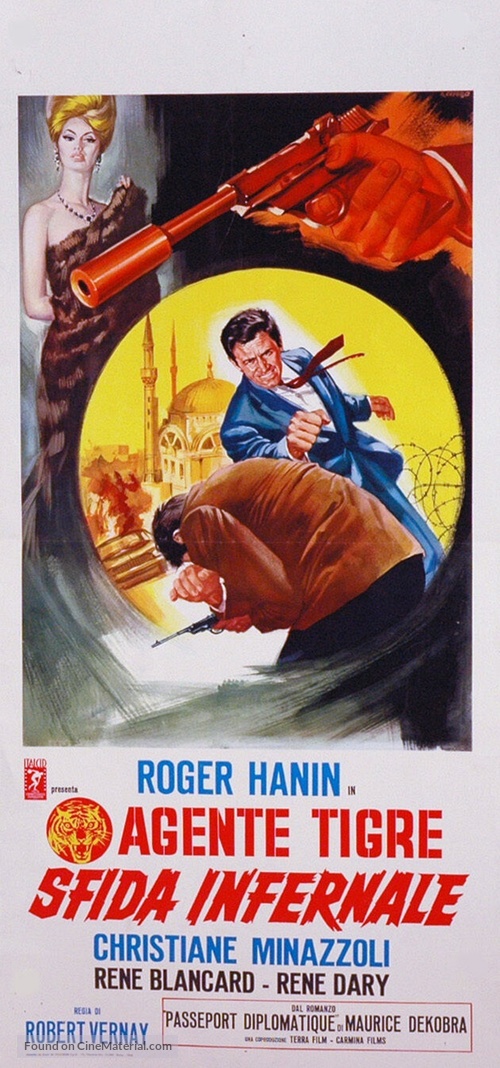 Passeport diplomatique agent K 8 - Italian Movie Poster