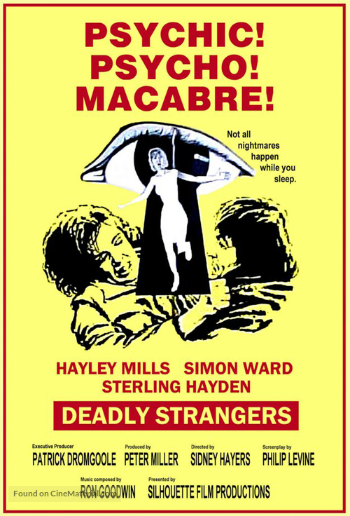 Deadly Strangers - British Movie Poster