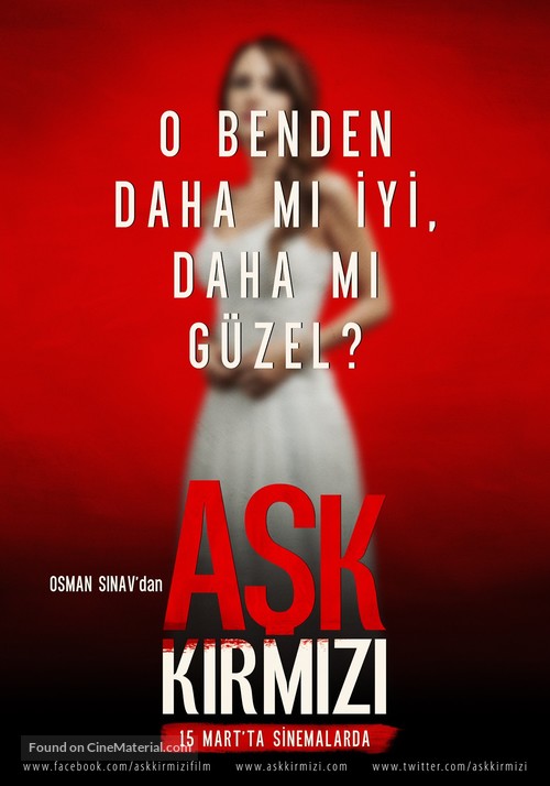 Ask Kirmizi - Turkish Movie Poster