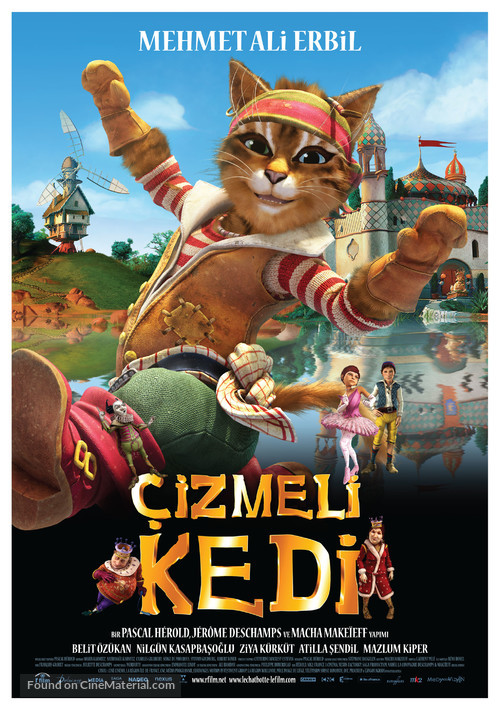 La v&eacute;ritable histoire du Chat Bott&eacute; - Turkish Movie Poster