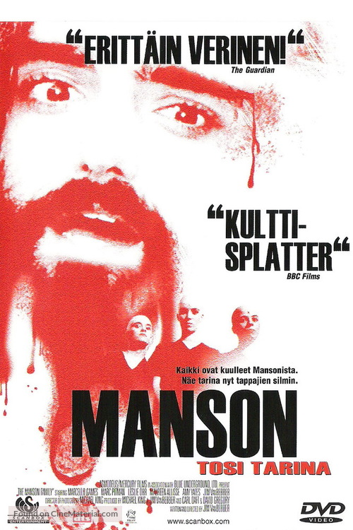 The Manson Family - Finnish Movie Cover