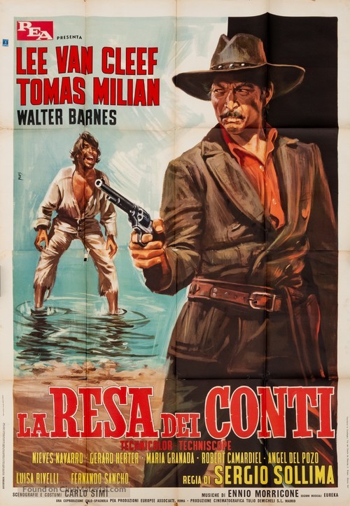 La resa dei conti - Italian Movie Poster
