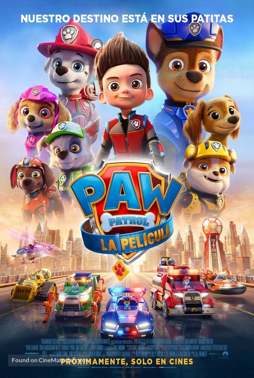 Paw Patrol: The Movie - Mexican Movie Poster