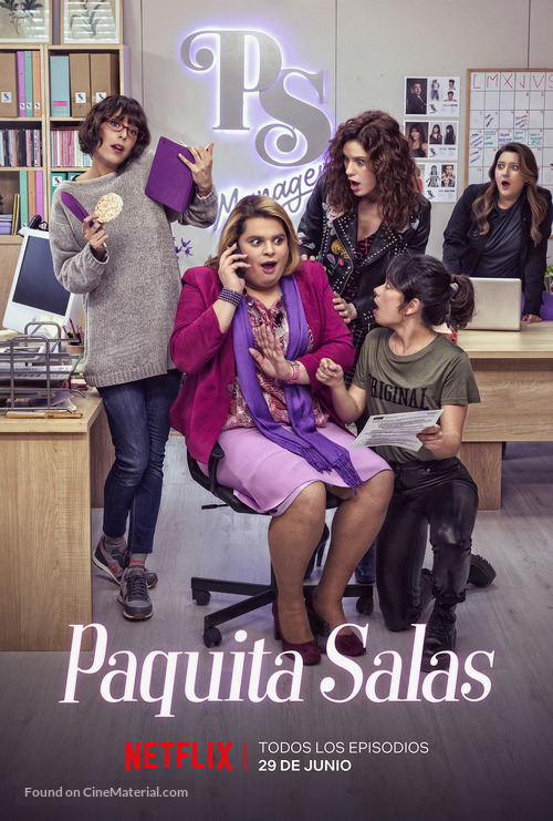 &quot;Paquita Salas&quot; - Spanish Movie Poster