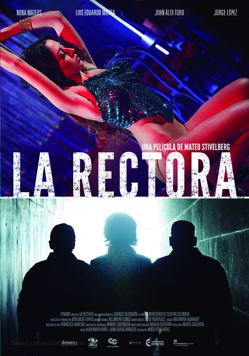 La Rectora - Colombian Movie Poster