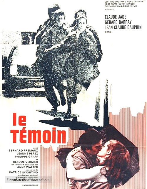 Le t&eacute;moin - French Movie Poster