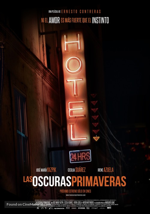 Las oscuras primaveras - Mexican Movie Poster