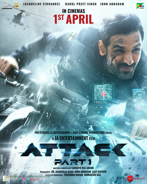 Attack - Indian Movie Poster