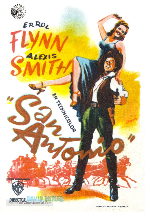 San Antonio - Spanish Movie Poster