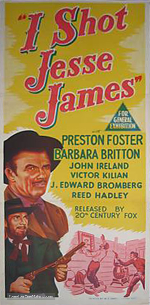 I Shot Jesse James - Australian Movie Poster