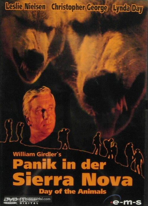 Day of the Animals - German DVD movie cover