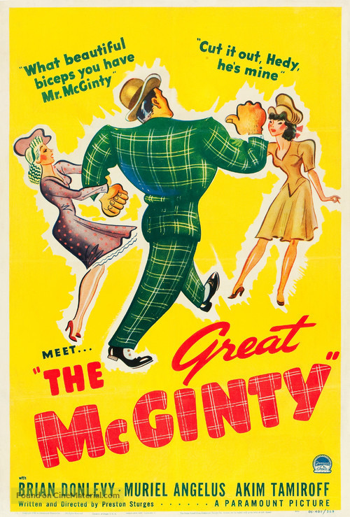 The Great McGinty - Movie Poster
