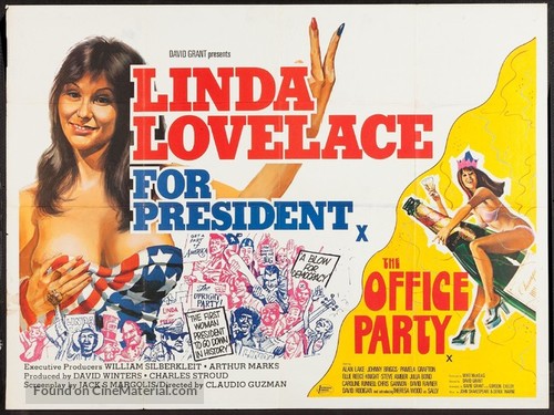 Linda Lovelace for President - British Movie Poster