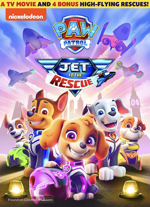 Paw Patrol: Jet To The Rescue - DVD movie cover
