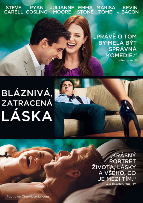 Crazy, Stupid, Love. - Czech DVD movie cover