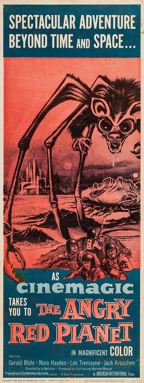 The Angry Red Planet - Movie Poster