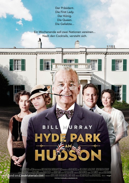 Hyde Park on Hudson - German Movie Poster