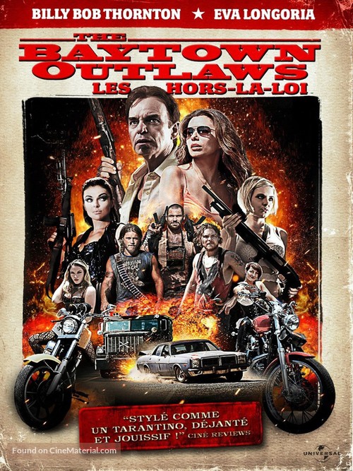 The Baytown Outlaws - French DVD movie cover