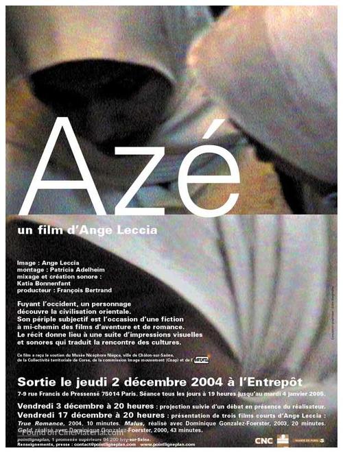 Az&eacute; - French poster