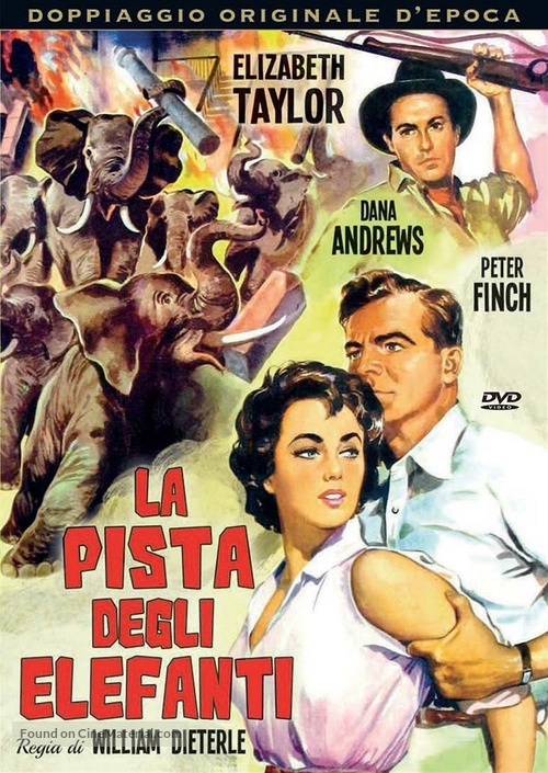 Elephant Walk - Italian DVD movie cover