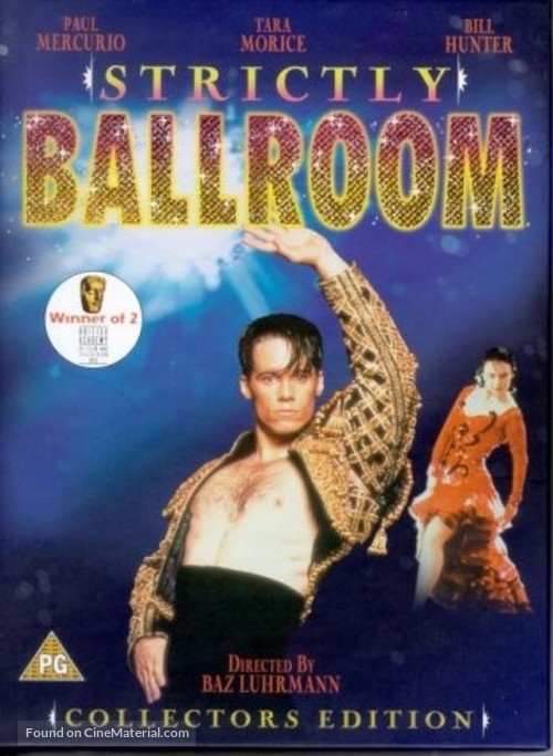 Strictly Ballroom - British Movie Cover