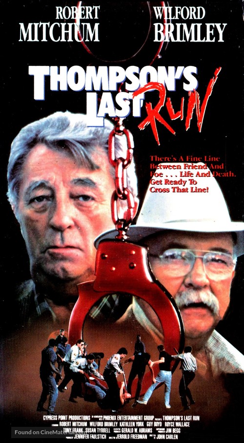 Thompson&#039;s Last Run - VHS movie cover