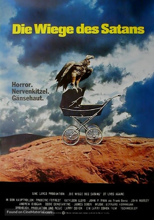 It Lives Again - German Movie Poster